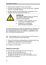 Preview for 20 page of Prebena 9A-MGS-55 Operating Manual