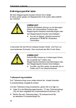 Preview for 22 page of Prebena 9A-MGS-55 Operating Manual