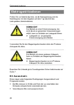 Preview for 26 page of Prebena 9A-MGS-55 Operating Manual