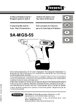 Preview for 145 page of Prebena 9A-MGS-55 Operating Manual