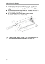 Предварительный просмотр 20 страницы Prebena Mobilo 300 Original Instructions Manual