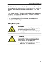 Предварительный просмотр 21 страницы Prebena PKT-2-CLIP45-SY Operating Manual