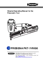 Prebena PKT-7-RK90 Original Operating Manual предпросмотр