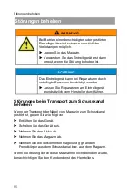 Preview for 66 page of Prebena PKT-8-PR100-LM Operating And Safety Instructions, Translation Of Original Operating Manual