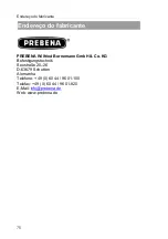 Preview for 397 page of Prebena PKT-8-PR100-LM Operating And Safety Instructions, Translation Of Original Operating Manual