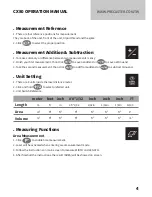 Preview for 5 page of Precaster CX80 Operation Manual