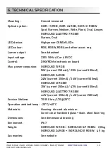 Preview for 19 page of PRECILUM INGROUND 15 RGB Instruction Manual