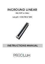 Preview for 1 page of PRECILUM INGROUND LINEAR Instruction Manual