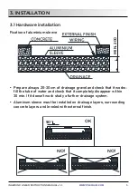 Preview for 6 page of PRECILUM INGROUND LINEAR Instruction Manual