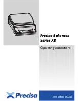 Precisa 160 BJ Operating Instructions Manual preview