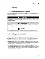 Preview for 9 page of Precisa 165 BJ Series Operating Instructions Manual