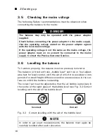 Preview for 18 page of Precisa 165 BJ Series Operating Instructions Manual