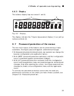 Preview for 25 page of Precisa 165 BJ Series Operating Instructions Manual