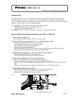 Preview for 178 page of Precisa 300 SCS series Service Manual