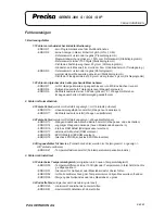 Preview for 221 page of Precisa 300 SCS series Service Manual