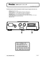 Preview for 222 page of Precisa 300 SCS series Service Manual