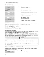 Preview for 72 page of Precisa 360 ES Series Operating Instructions Manual