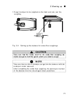 Preview for 23 page of Precisa Series XT Operating Instructions Manual