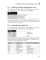 Preview for 35 page of Precisa Series XT Operating Instructions Manual