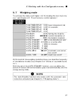 Preview for 39 page of Precisa Series XT Operating Instructions Manual