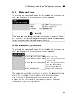 Preview for 41 page of Precisa Series XT Operating Instructions Manual