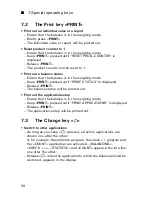 Preview for 60 page of Precisa Series XT Operating Instructions Manual