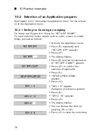 Preview for 72 page of Precisa Series XT Operating Instructions Manual