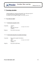 Preview for 28 page of Precisa Smartbox Piece counting Operating Instructions Manual