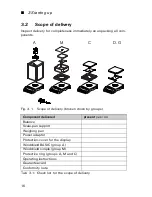 Предварительный просмотр 18 страницы Precisa XB series Operating Instructions Manual