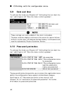 Предварительный просмотр 38 страницы Precisa XB series Operating Instructions Manual