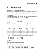 Предварительный просмотр 67 страницы Precisa XM 60 Operating Instructions Manual