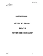 Preview for 1 page of PreCise BI-3500 User Manual