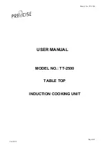 Preview for 1 page of PreCise TT-2500 User Manual