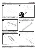 Preview for 2 page of PreciseLED STUD 3" Linear LED Installation Instructions