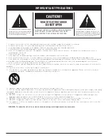 Preview for 2 page of Precision Acoustics ENCORE 5 User Manual