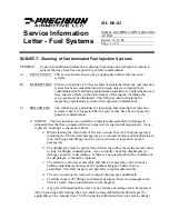 Precision Airmotive SIL RS-82 Service Information Letter preview