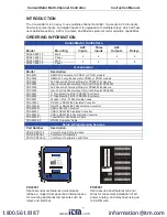 Preview for 3 page of Precision Digital Corporation CondoliDator 4 Instruction Manual