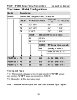 Preview for 34 page of Precision Digital Corporation ExSense Series Instruction Manual