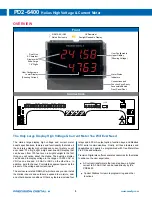 Предварительный просмотр 3 страницы Precision Digital Corporation Helios PD2-6400 Manual