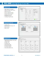 Предварительный просмотр 6 страницы Precision Digital Corporation Helios PD2-6400 Manual