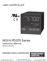 Preview for 1 page of Precision Digital Corporation NOVA PD570 Series Instruction Manual