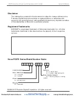 Preview for 2 page of Precision Digital Corporation NOVA PD570 Series Instruction Manual