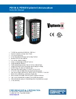 Предварительный просмотр 1 страницы Precision Digital Corporation PD154-6R2-1 Instruction Manual