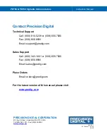 Предварительный просмотр 24 страницы Precision Digital Corporation PD154-6R2-1 Instruction Manual