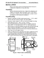 Предварительный просмотр 12 страницы Precision Digital Corporation PD154 Instruction Manual