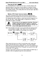 Предварительный просмотр 72 страницы Precision Digital Corporation PD6060 Instruction Manual