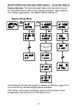 Предварительный просмотр 52 страницы Precision Digital Corporation PD6363 Series Instruction Manual