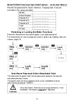 Предварительный просмотр 70 страницы Precision Digital Corporation PD6363 Series Instruction Manual