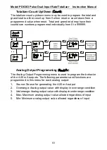 Предварительный просмотр 83 страницы Precision Digital Corporation PD6363 Series Instruction Manual