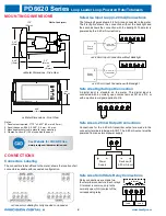 Предварительный просмотр 8 страницы Precision Digital Corporation PD6620 Series Manual